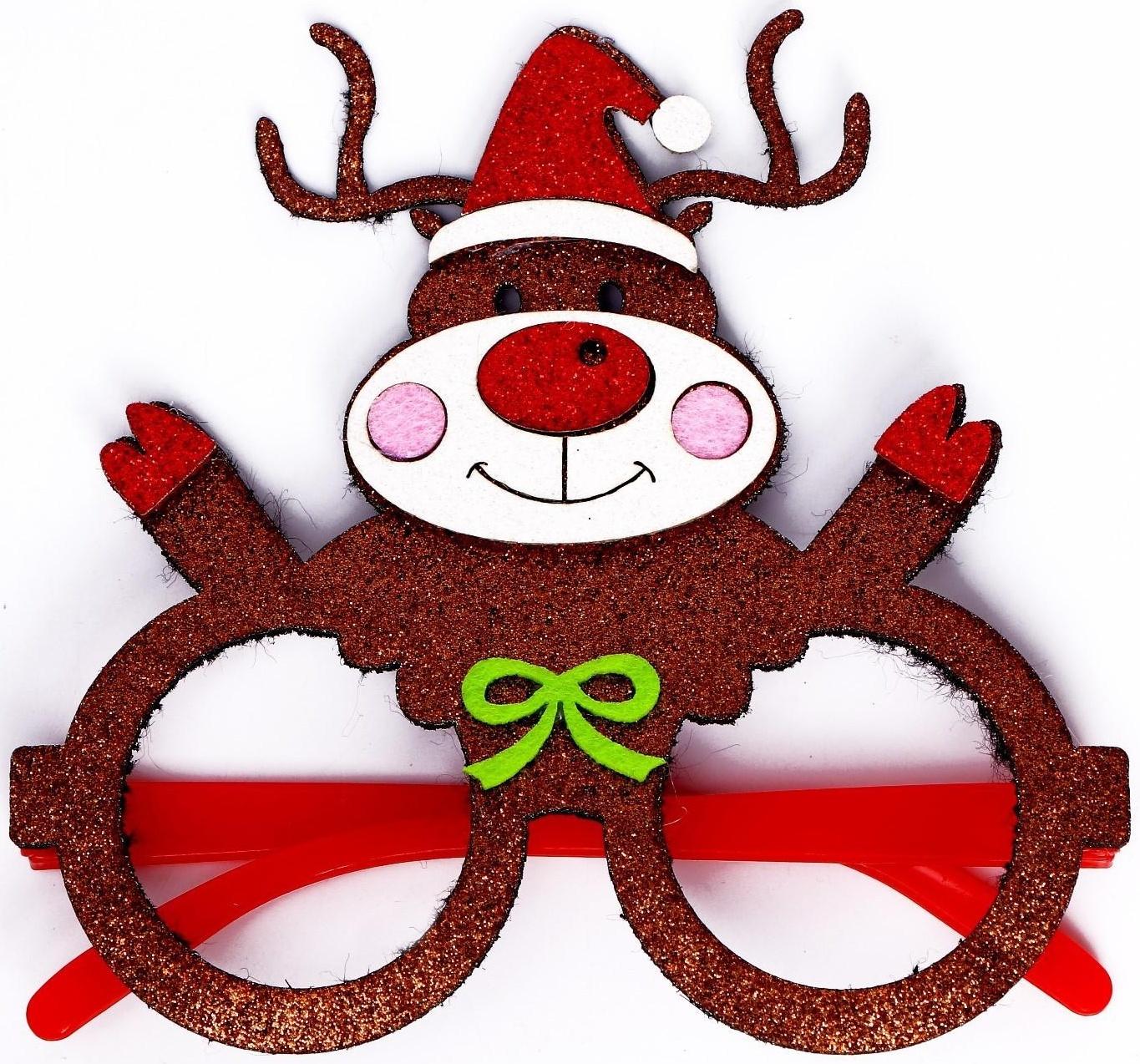 Карнавальные очки «Олень»