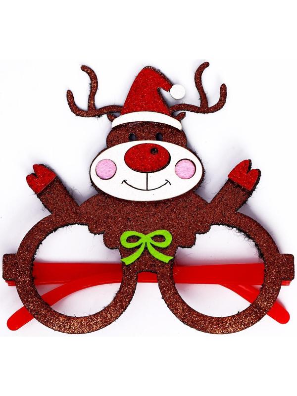 Карнавальные очки «Олень»