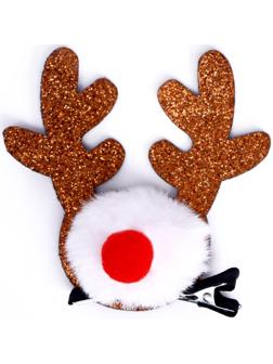 Карнавальный зажим «Рога», цвета МИКС