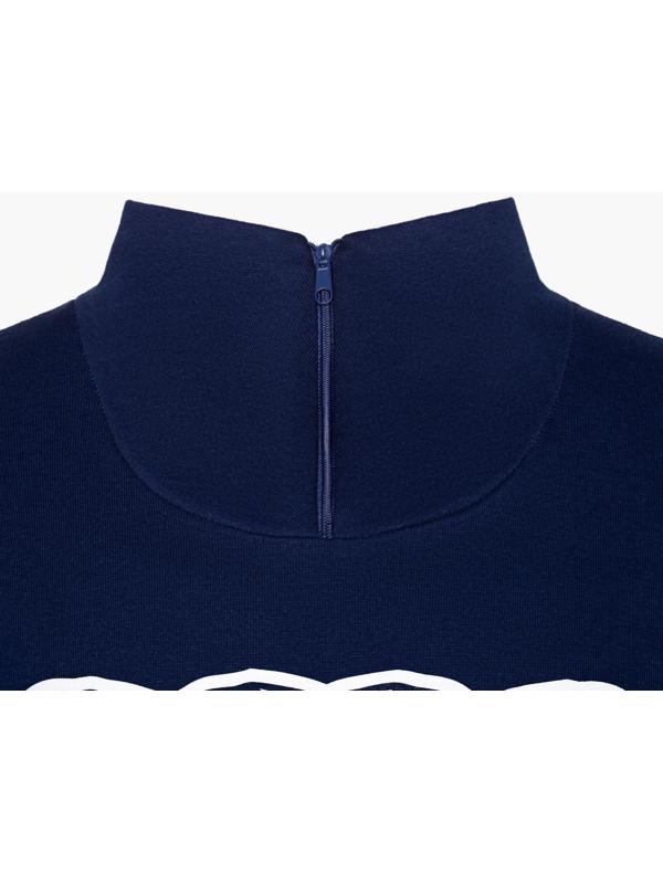 Термобельё мужское НАЧЁС (фуфайка, кальсоны) принт медведь, цвет тёмно-синий, размер 54