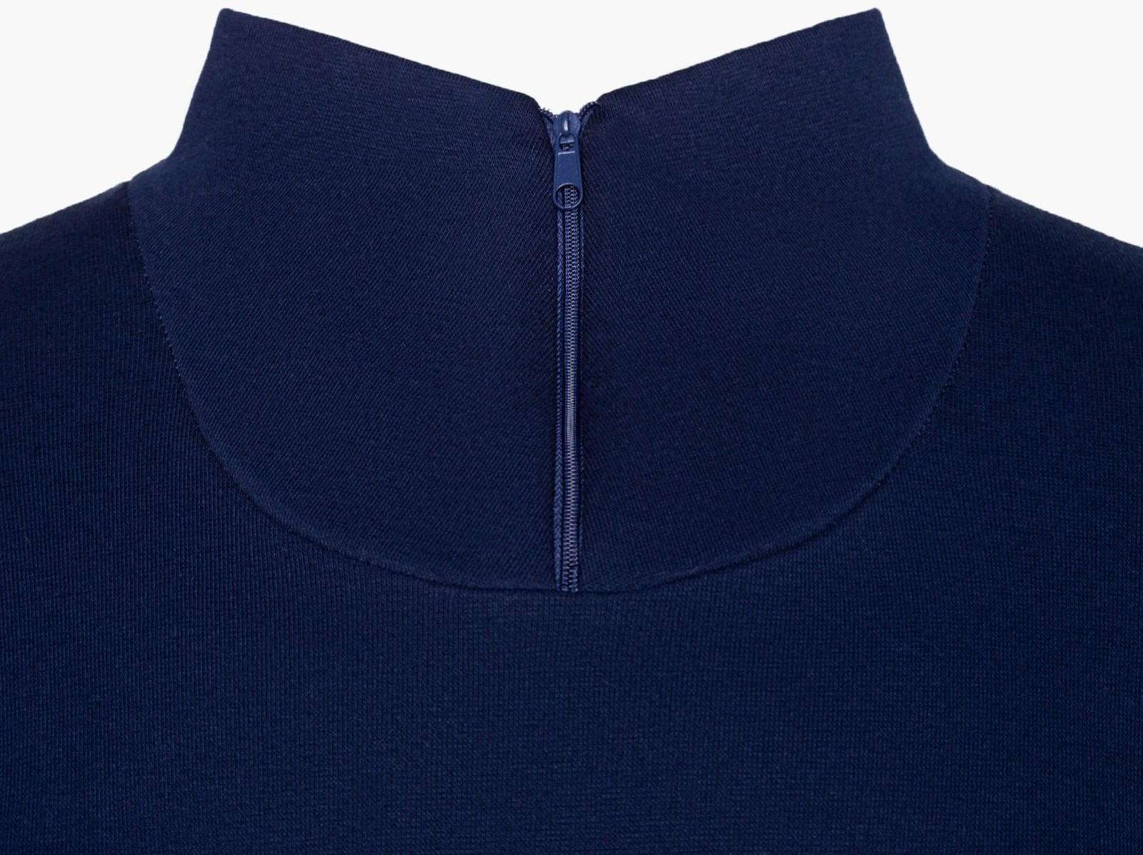 Термобельё мужское НАЧЁС (фуфайка, кальсоны) принт волк, цвет тёмно-синий, размер 56