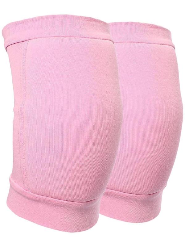 Наколенники для гимнастики и танцев с уплотнителем, р. M, 11-14 лет, цвет розовый