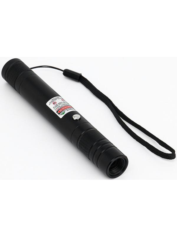 Лазерная указка 532 нм, 500 мАч, дальность до 1 км, USB, зеленый луч