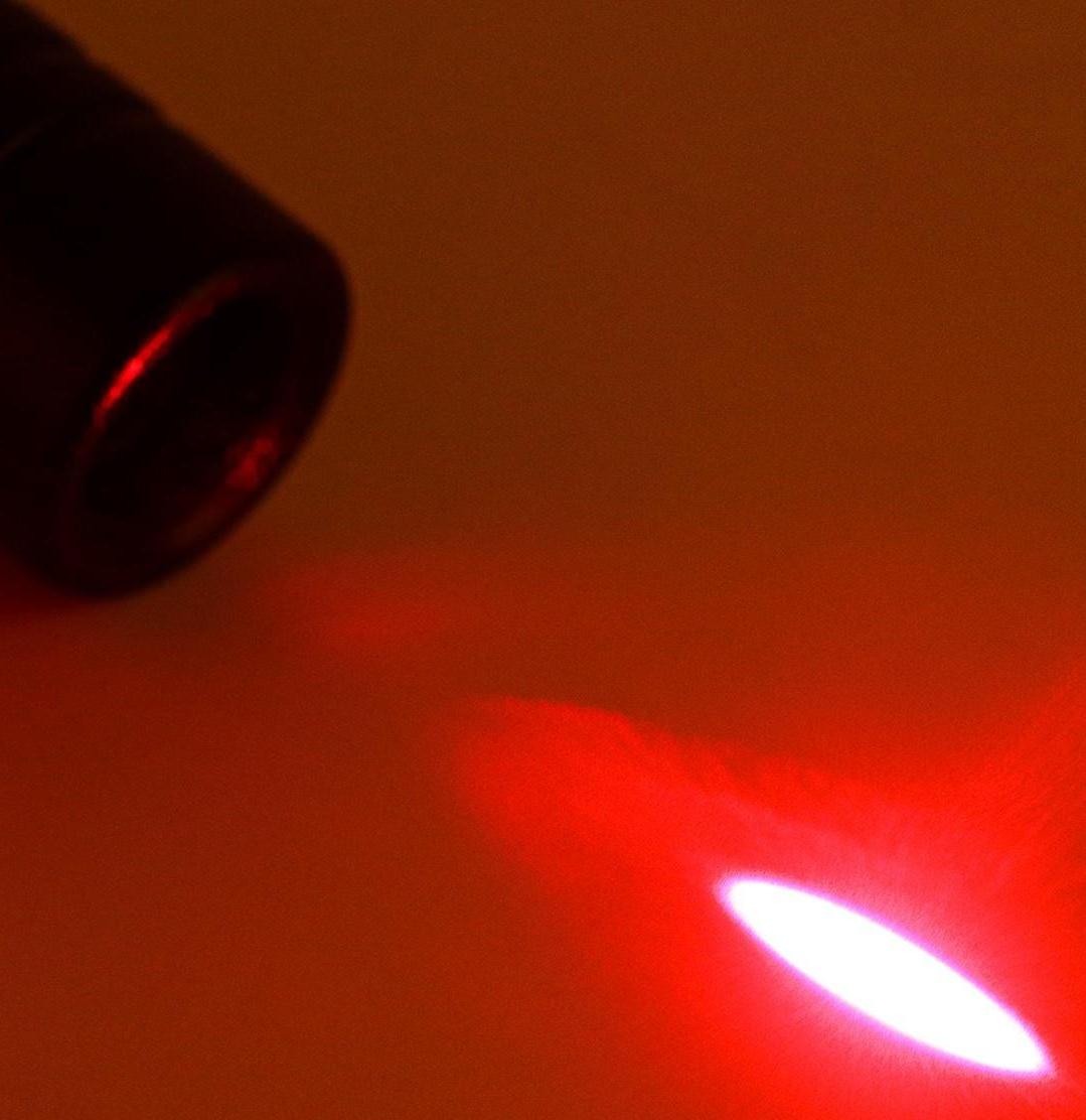 Лазерная указка 650 нм, 500 мАч, дальность до 1 км, USB, красный луч