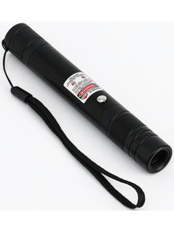 Лазерная указка 650 нм, 500 мАч, дальность до 1 км, USB, красный луч