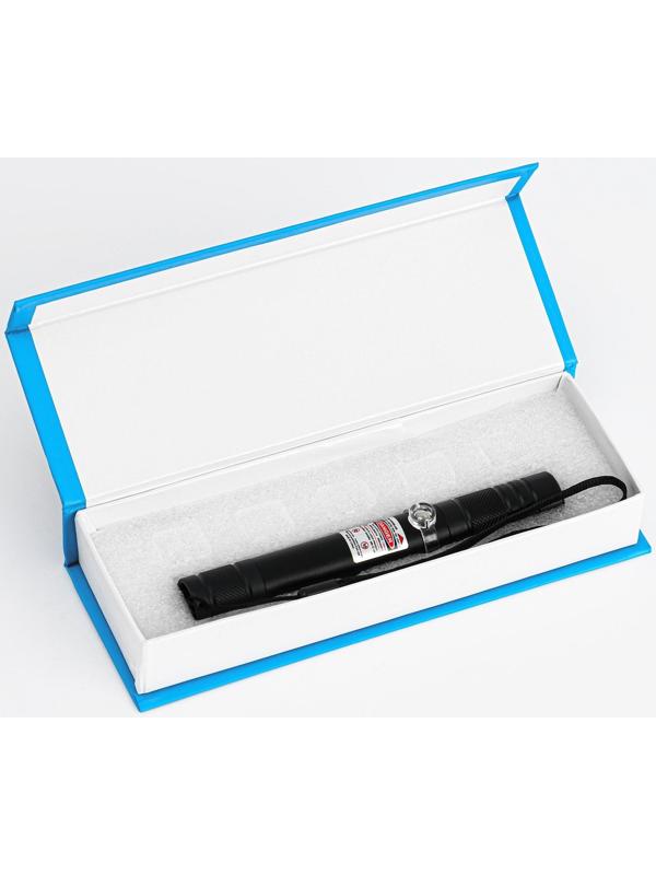 Лазерная указка 650 нм, 500 мАч, дальность до 1 км, USB, красный луч