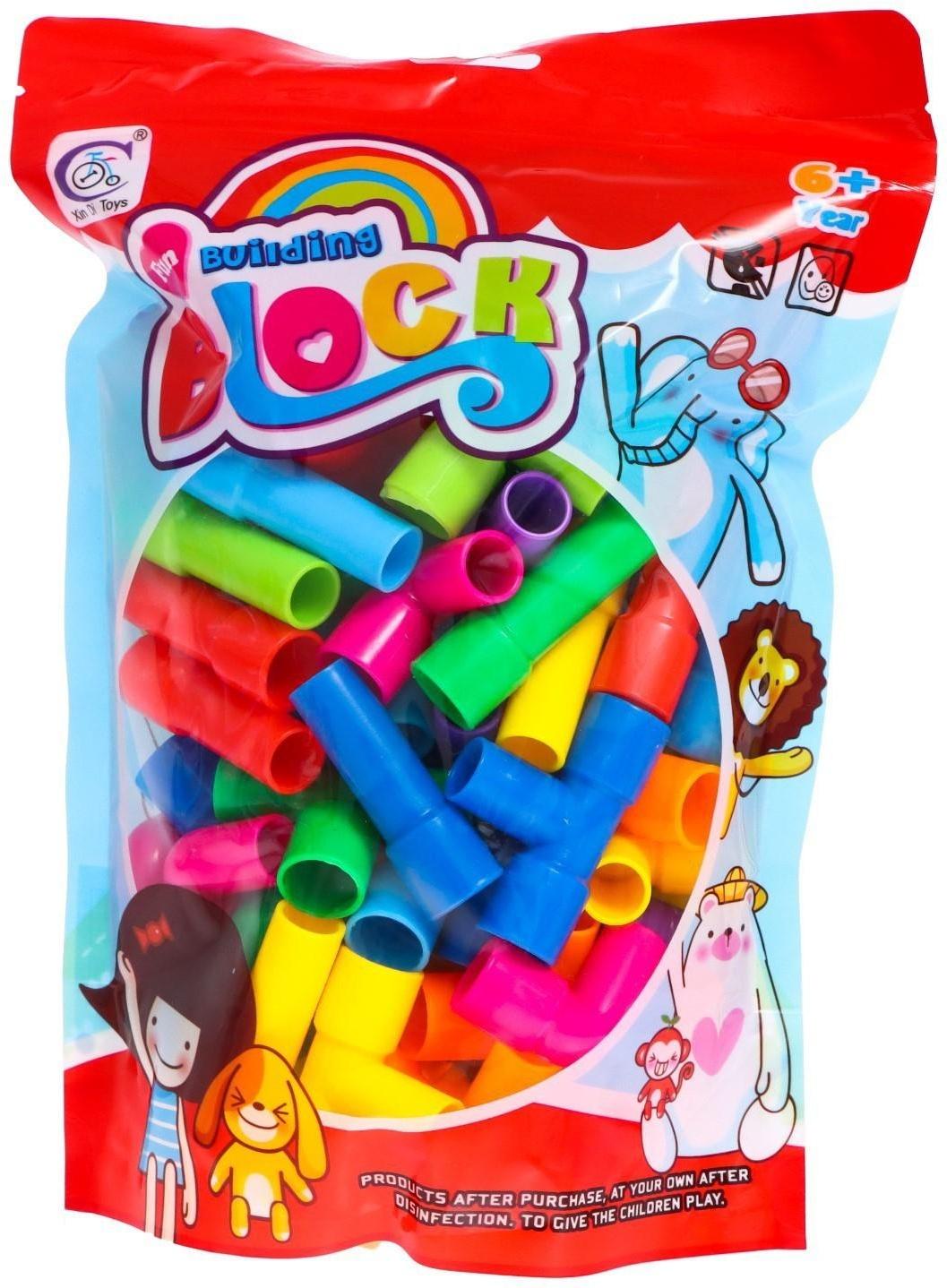 Конструктор обучающий «Забавные трубочки»