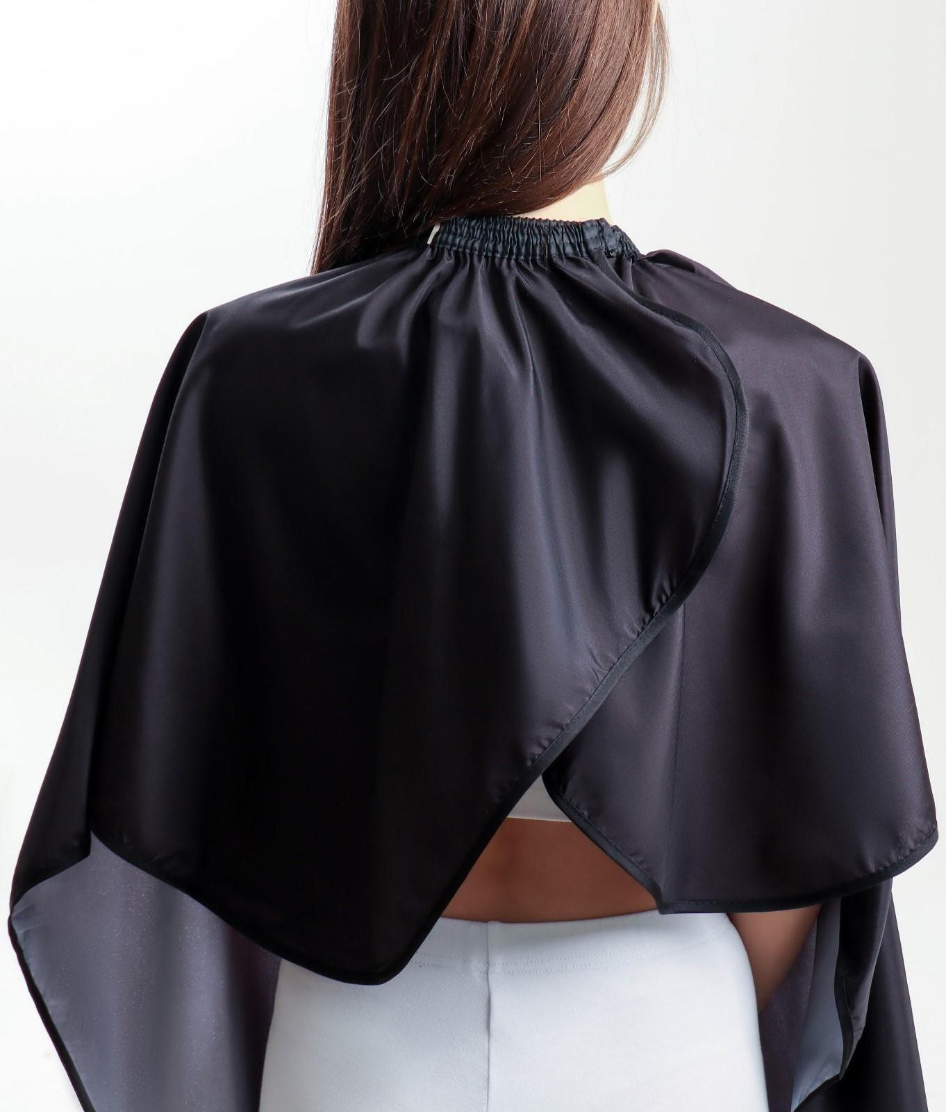 Пеньюар парикмахерский «Жизнь», цвет чёрный