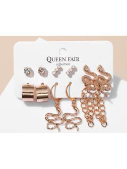 Серьги набор 6 пар 