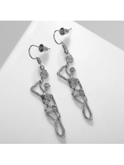 Серьги металл 