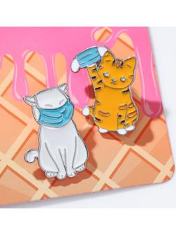 Набор значков (2шт) 