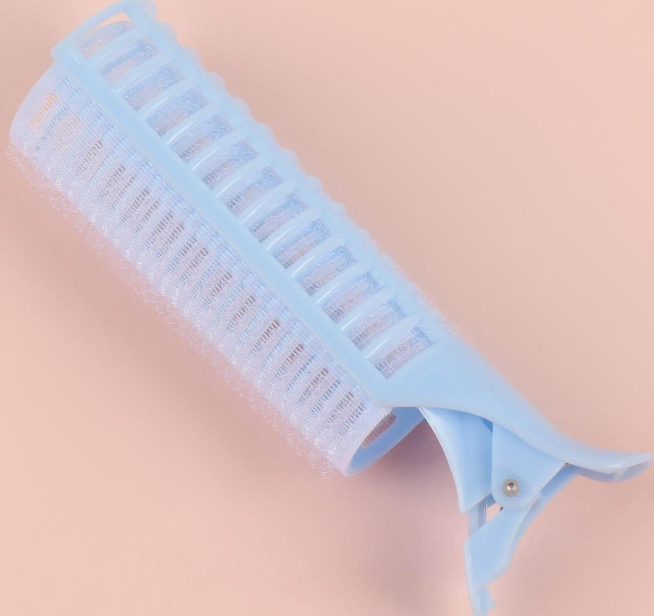 Бигуди-зажим для чёлки, d = 3,5 см, 11,5 см, цвет МИКС