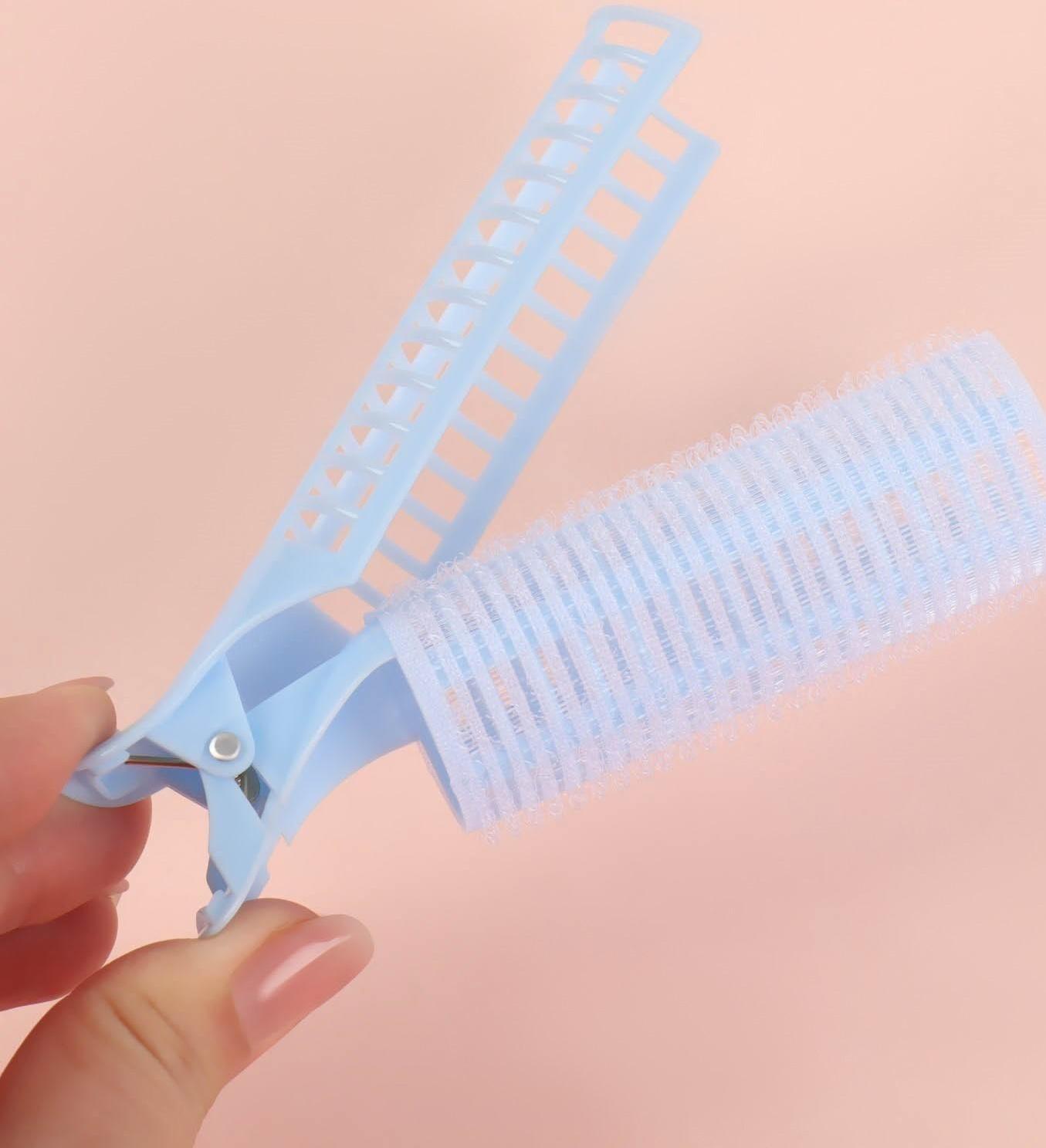 Бигуди-зажим для чёлки, d = 3,5 см, 11,5 см, цвет МИКС