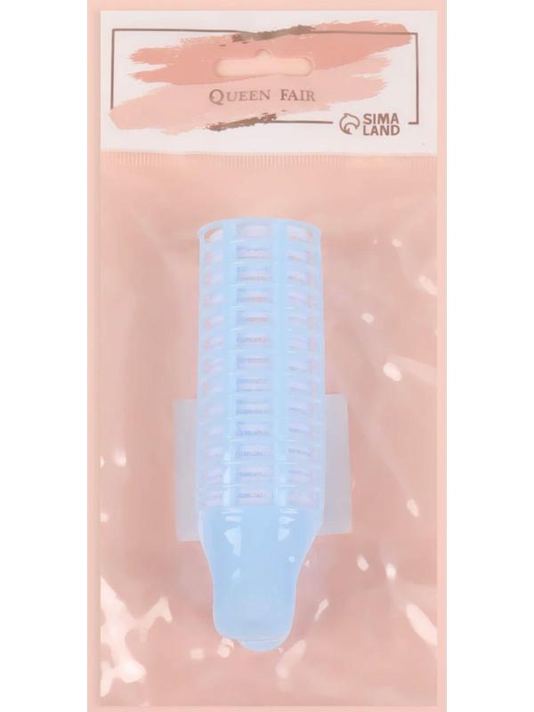 Бигуди-зажим для чёлки, d = 3,5 см, 11,5 см, цвет МИКС