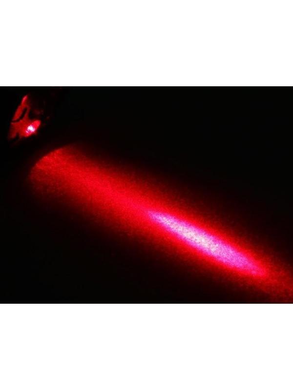 Лазерная указка, 5 видов луча, 3 LR44, красный луч, 6.8 х 1.3 см