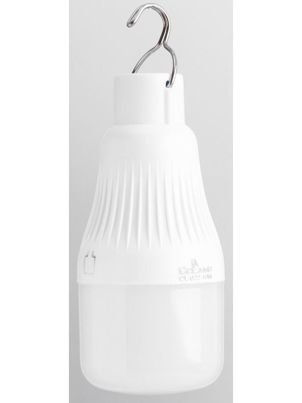 Фонарь кемпинговый аккумуляторный, 10 Вт, 500 мАч, 6В, 20 SMD, 5 режимов, солнечная батарея