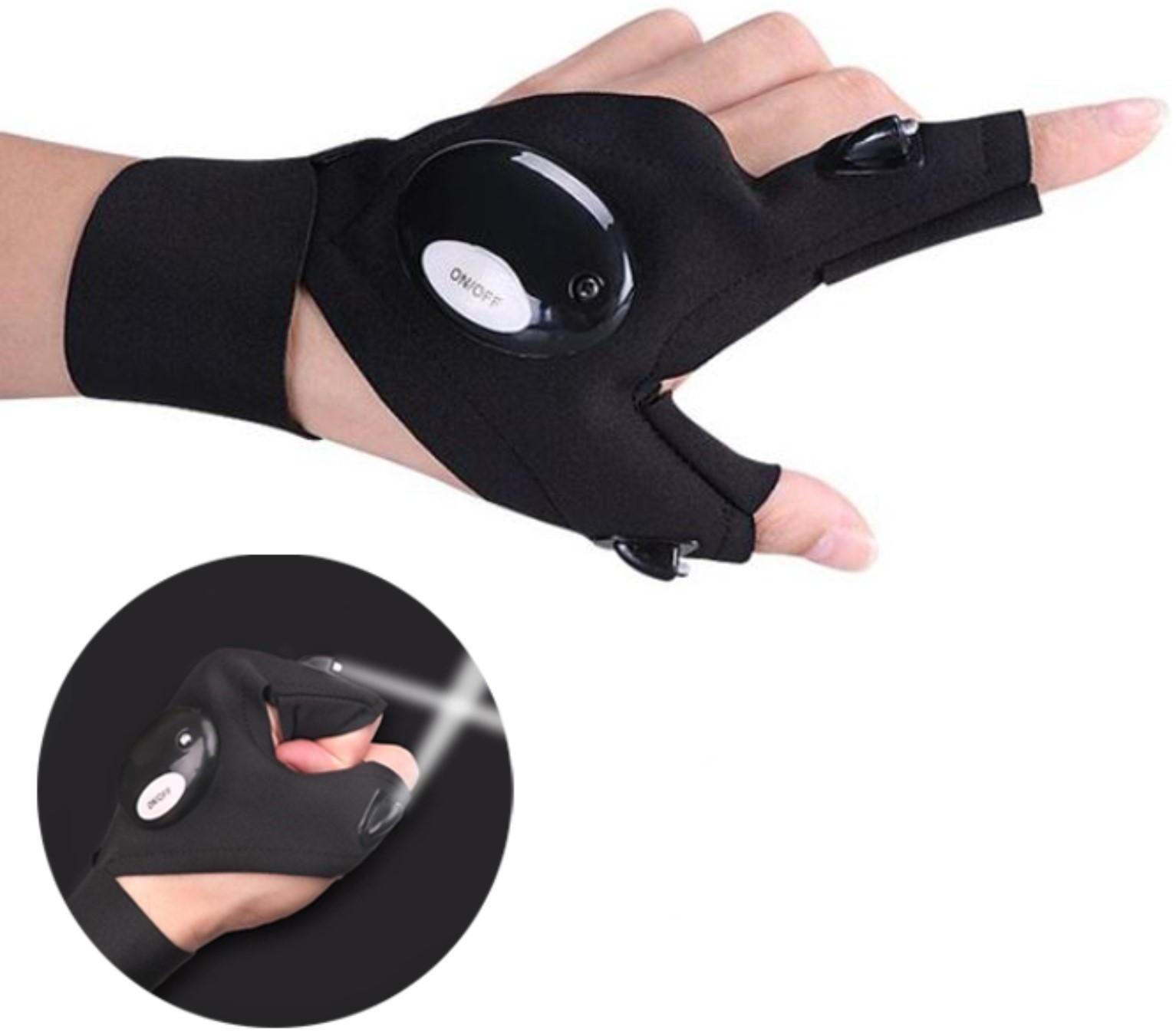 Фонарь-перчатка рабочий, на левую руку, 2 х CR2016, 36 х 13.5 см