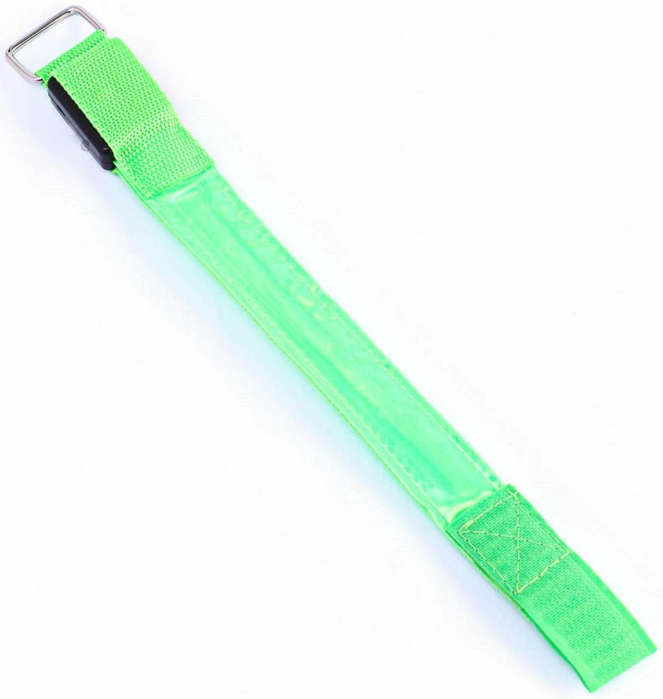 Фонарь для бега, d-33 см, 3 режима, 2 х CR2016, до 80 ч работы