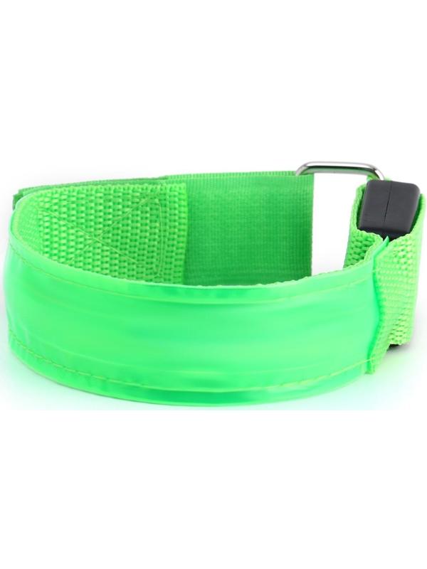 Фонарь для бега, d-33 см, 3 режима, 2 х CR2016, до 80 ч работы