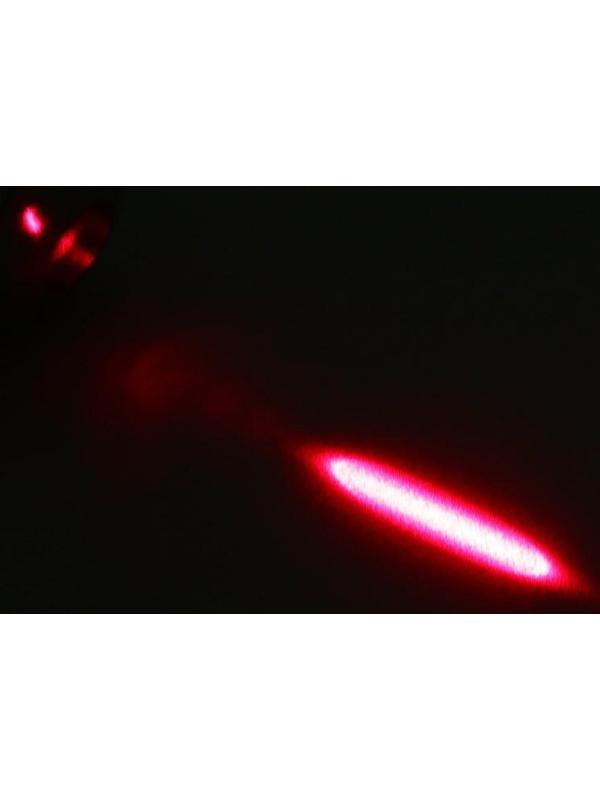 Лазерная указка, дальность 500 м, 405 нм, 2 ААА, красный луч, 15.5 х 1.5 см