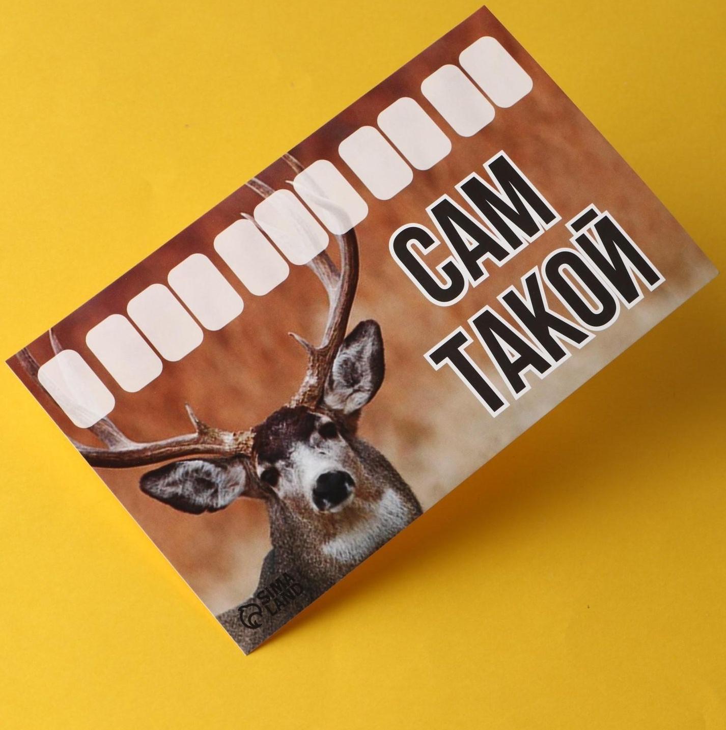 Автовизитка «Сам такой»