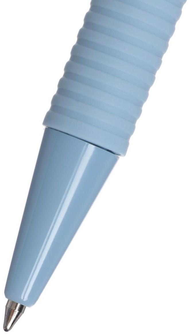 Ручка шариковая автоматическая ErichKrause Frozen Beauty Matic&Grip, узел 0.7 мм, тонкое письмо, корпус Soft Touch, корпус с дизайном, чернила синие