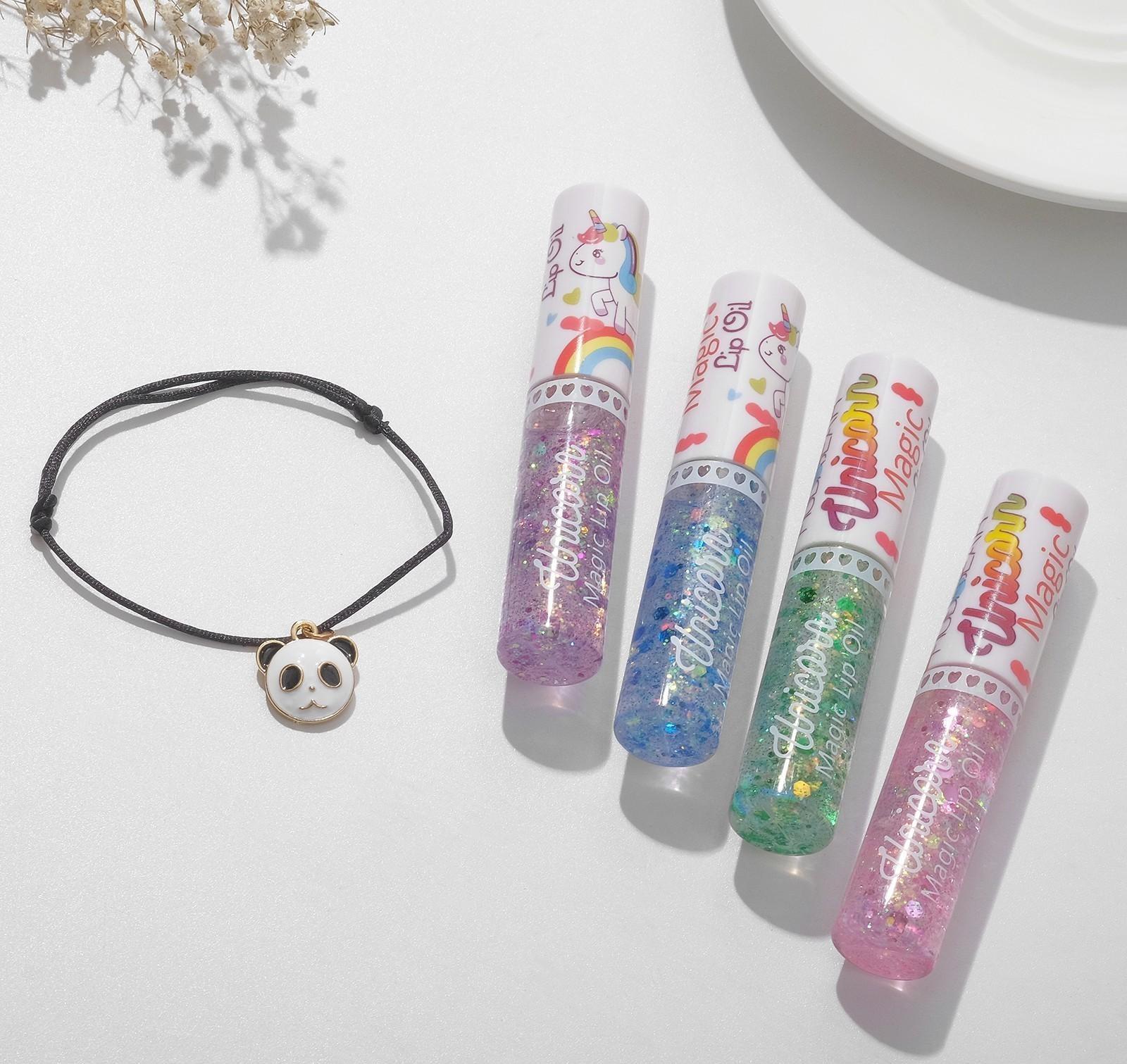 Набор 2 предмета: браслет, блеск для губ 