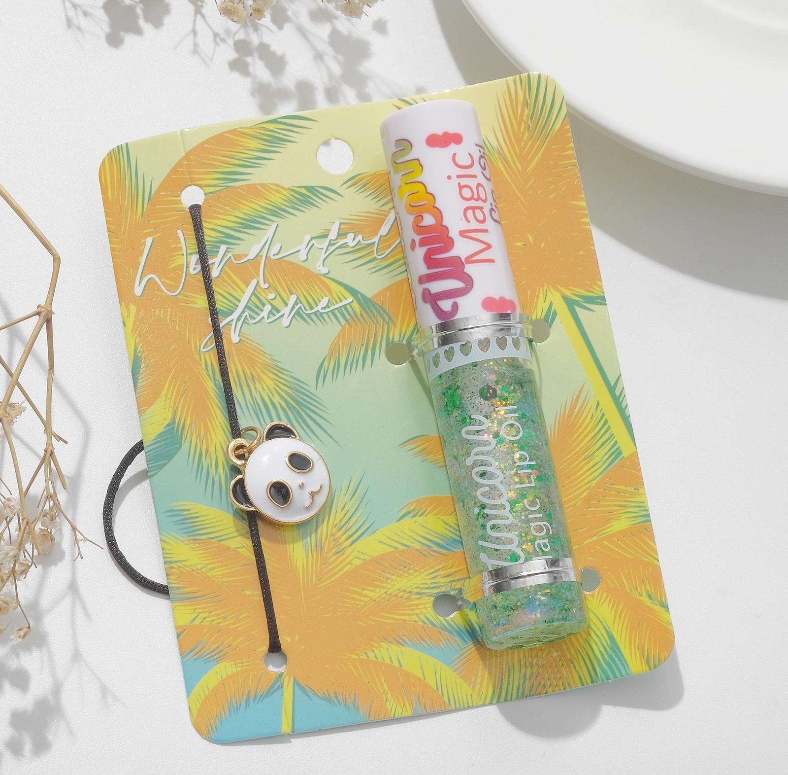 Набор 2 предмета: браслет, блеск для губ 