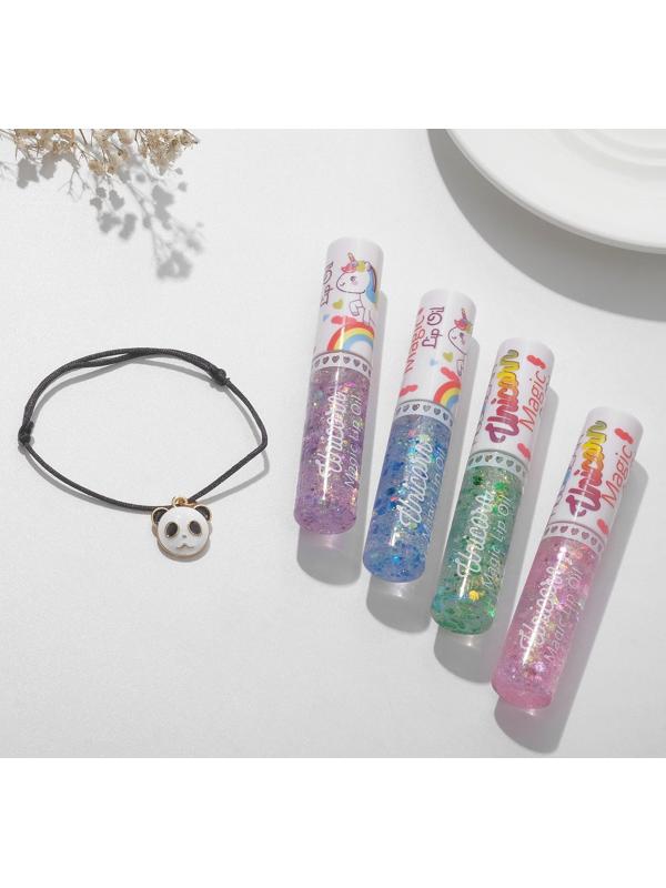 Набор 2 предмета: браслет, блеск для губ 