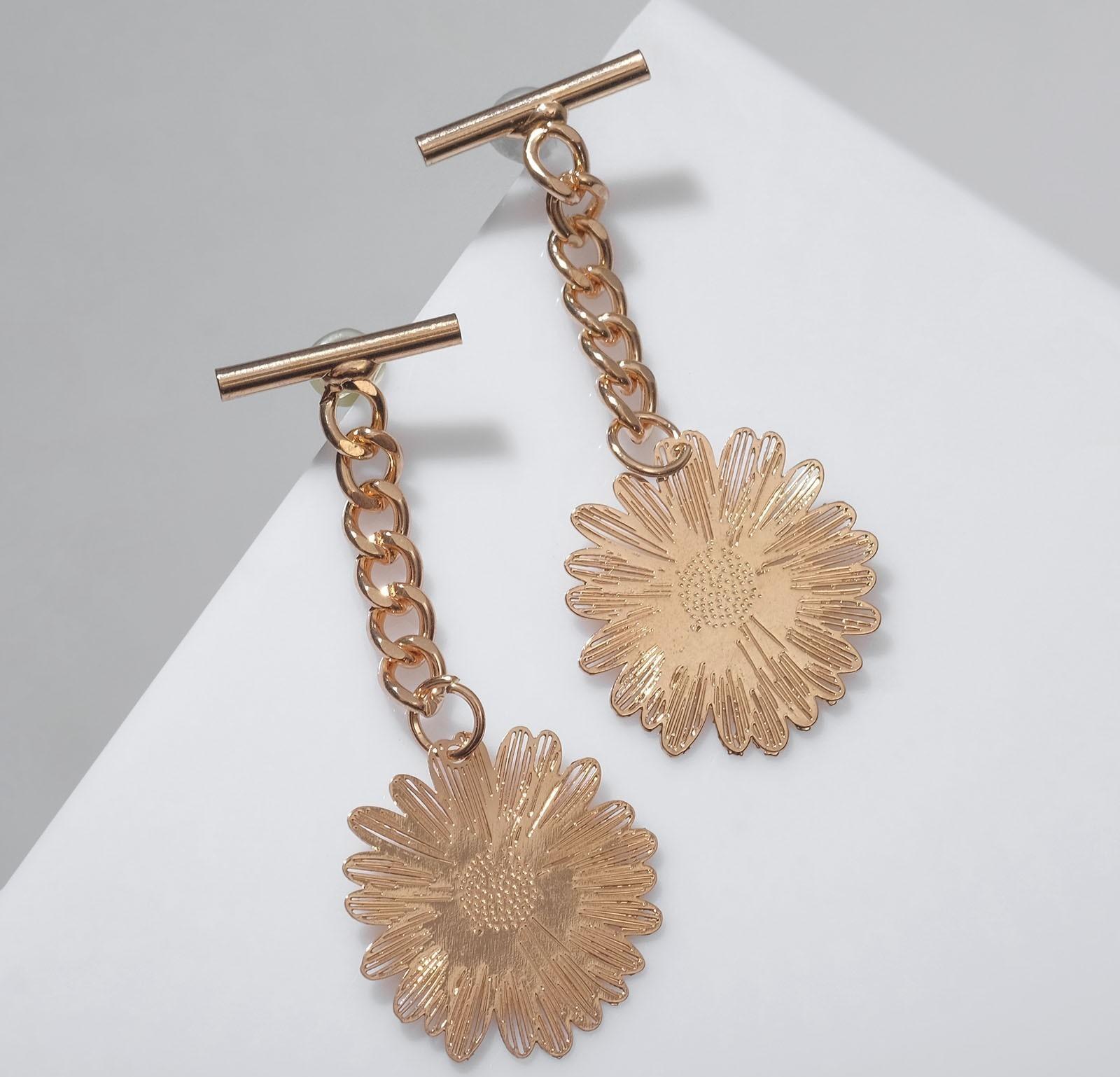 Серьги металл 