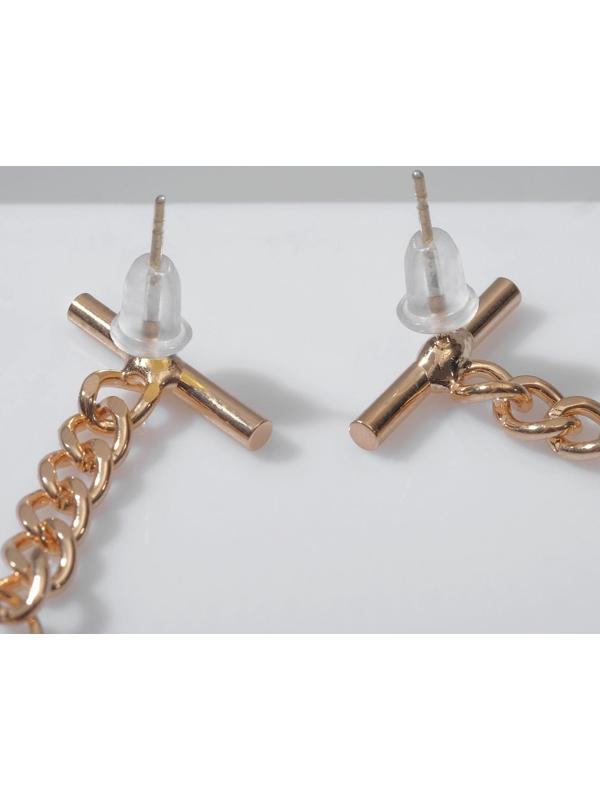 Серьги металл 