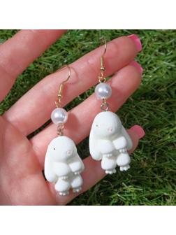 Серьги с жемчугом 