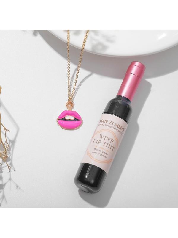 Набор 2 предмета: кулон, тинт для губ 