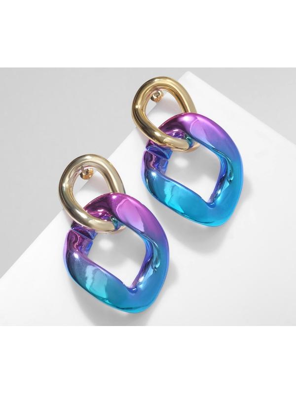 Серьги металл 