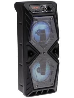 Портативная караоке система Telefunken TF-PS1276B, 35 Вт, FM, AUX, USB, BT, 1200 мАч, чёрная