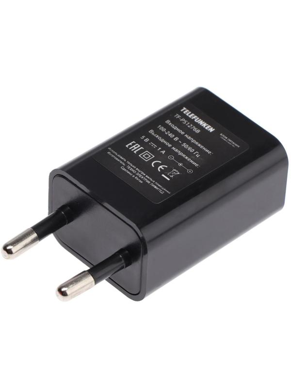 Портативная караоке система Telefunken TF-PS1276B, 35 Вт, FM, AUX, USB, BT, 1200 мАч, чёрная