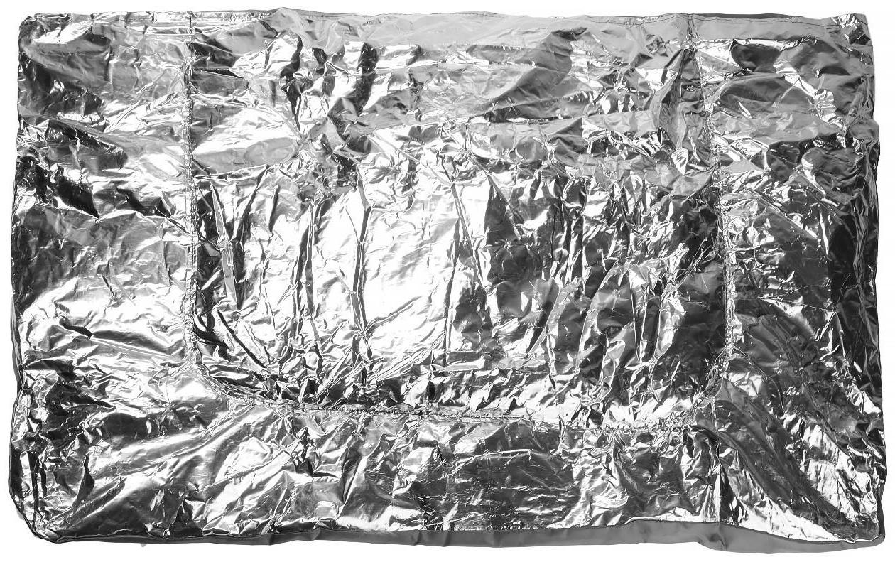 Автоодеяло для двигателя Cartage, 130 х 80 см, фольгированное, чёрное