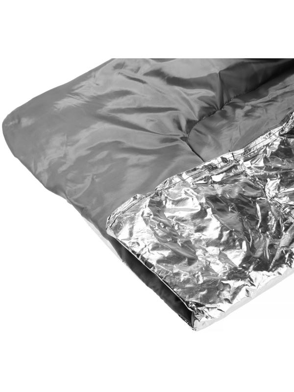 Автоодеяло для двигателя Cartage, 130 х 80 см, фольгированное, чёрное