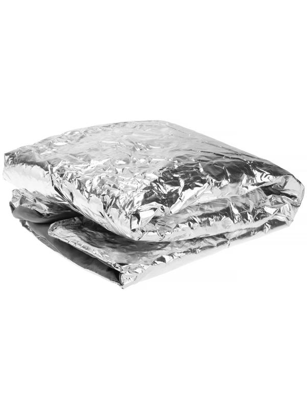 Автоодеяло для двигателя Cartage, 130 х 80 см, фольгированное, чёрное