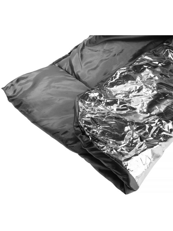 Автоодеяло для двигателя Cartage, 140 х 90 см, фольгированное, чёрное