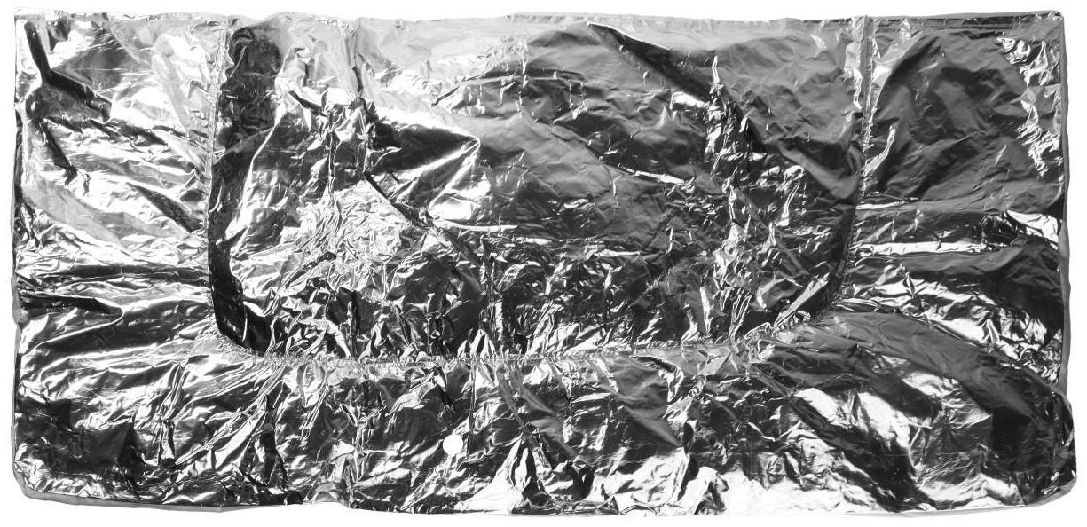 Автоодеяло для двигателя Cartage, 140 х 60 см, фольгированное, чёрное