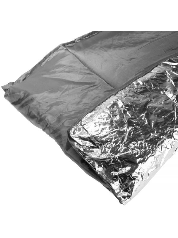 Автоодеяло для двигателя Cartage, 160 х 90 см, фольгированное, чёрное