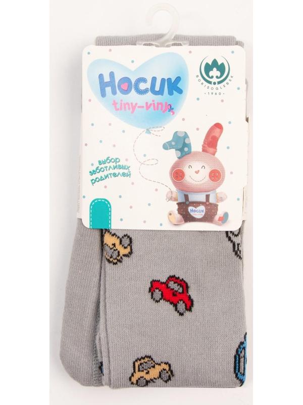 Колготки детские, цвет серый, рост 104-110