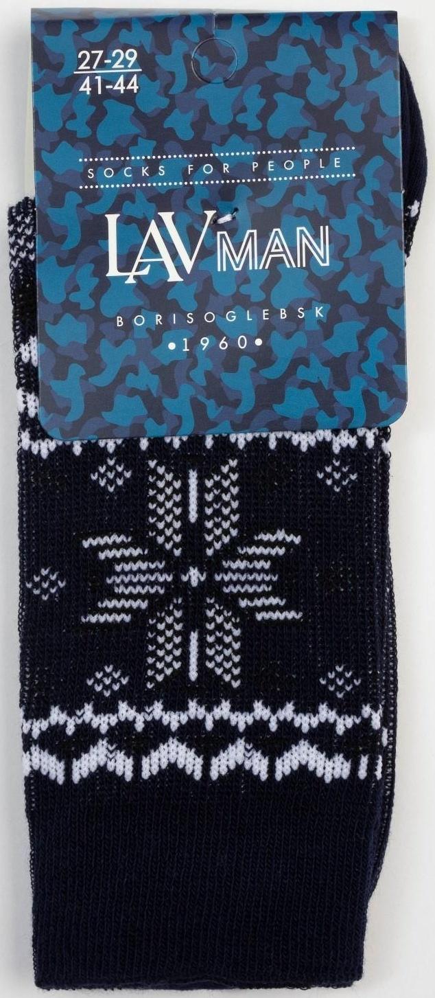 Носки мужские, цвет синий, размер 27-29
