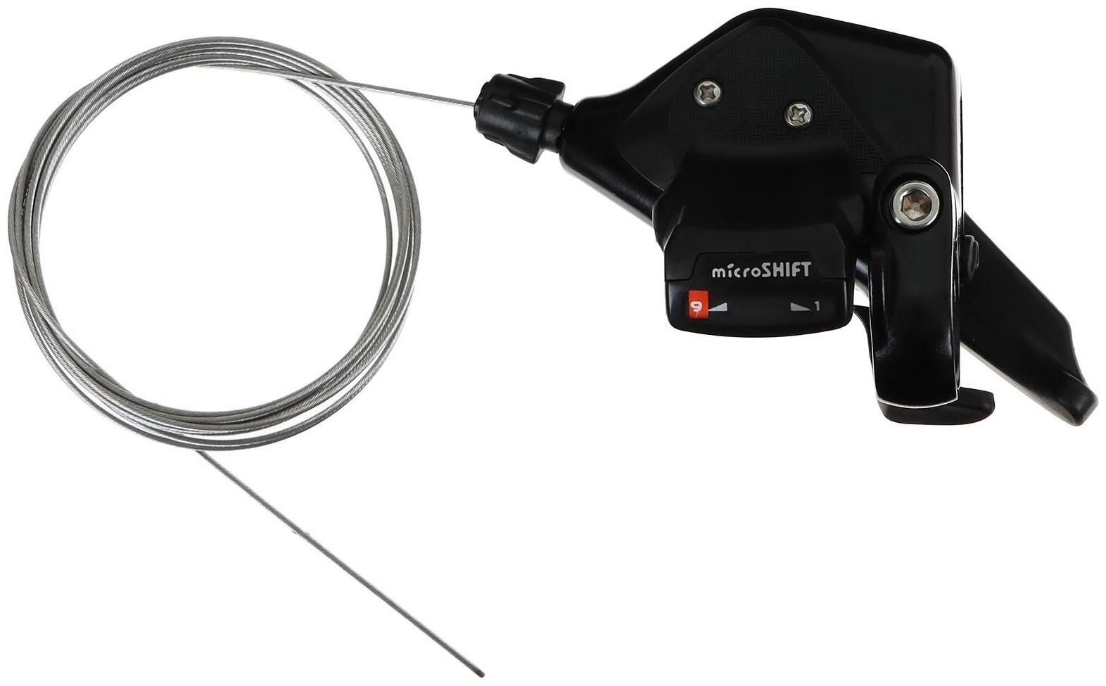 Шифтер Microshift, TS71-9R, правый 9ск, с тросом 2050мм