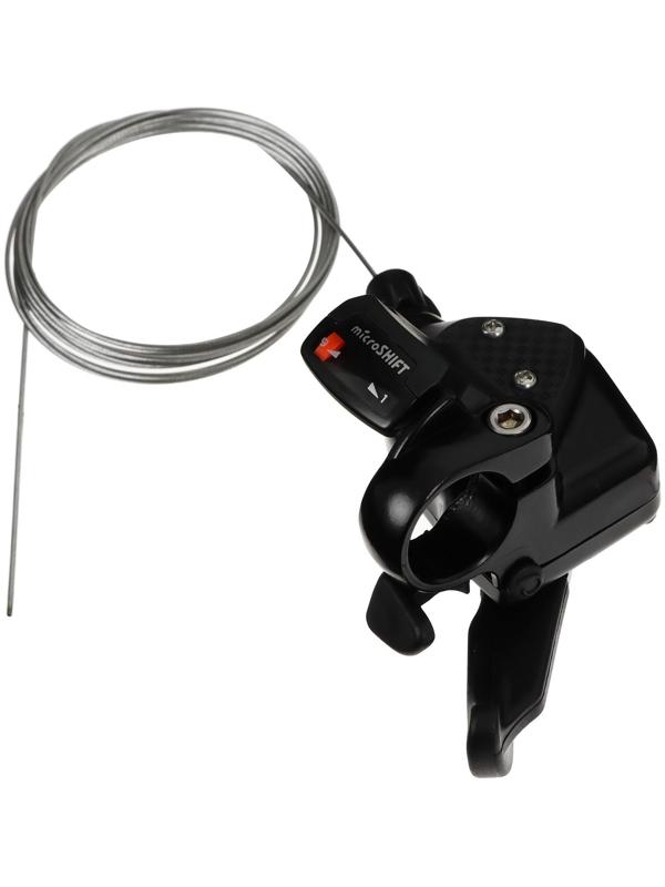 Шифтер Microshift, TS71-9R, правый 9ск, с тросом 2050мм