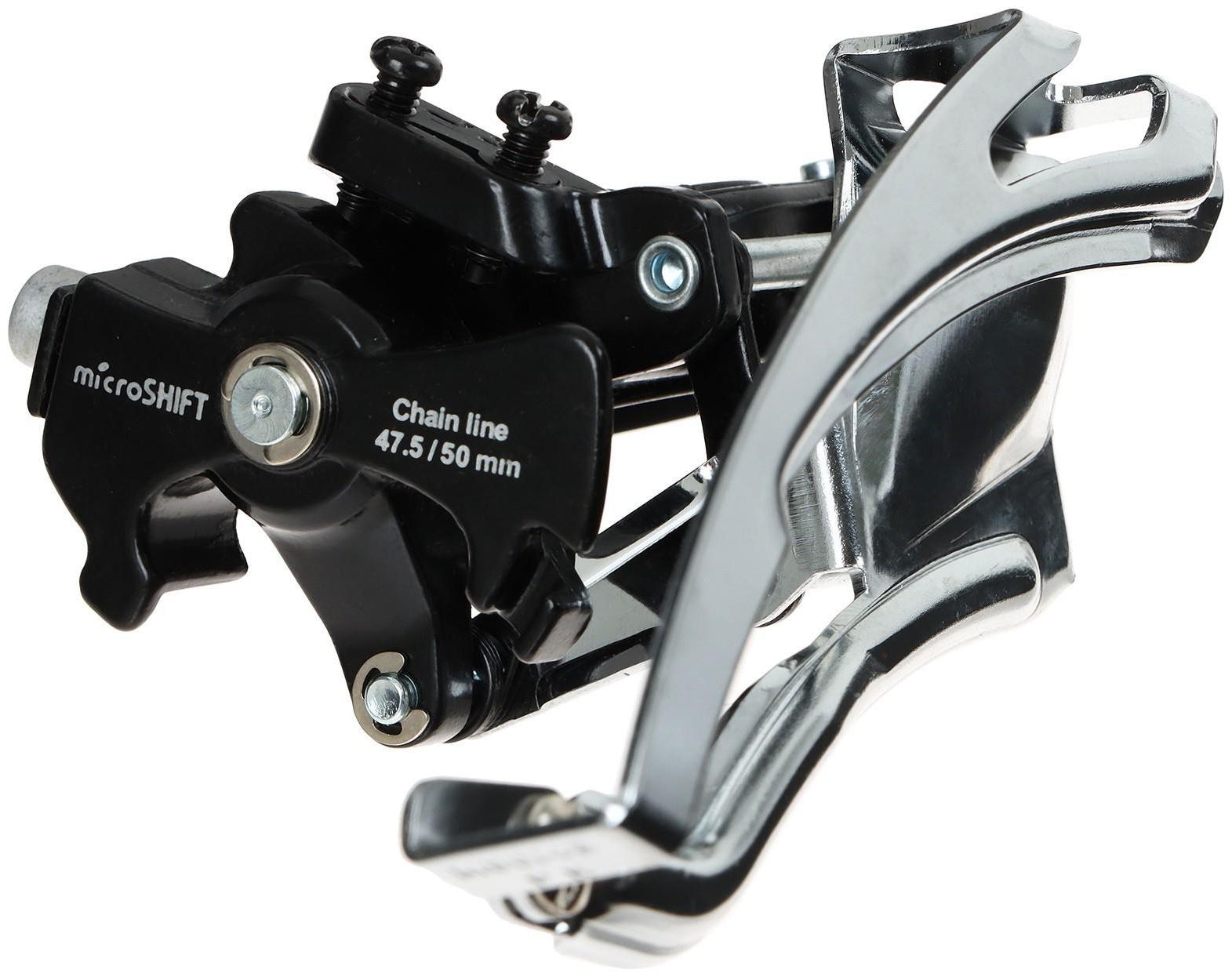 Переключатель передний  Microshift FD-M43 44T, с универсальной тягой