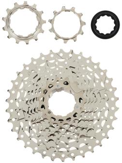 Кассета 9 ск, Microshift CS-H092,  11-34Т, сталь