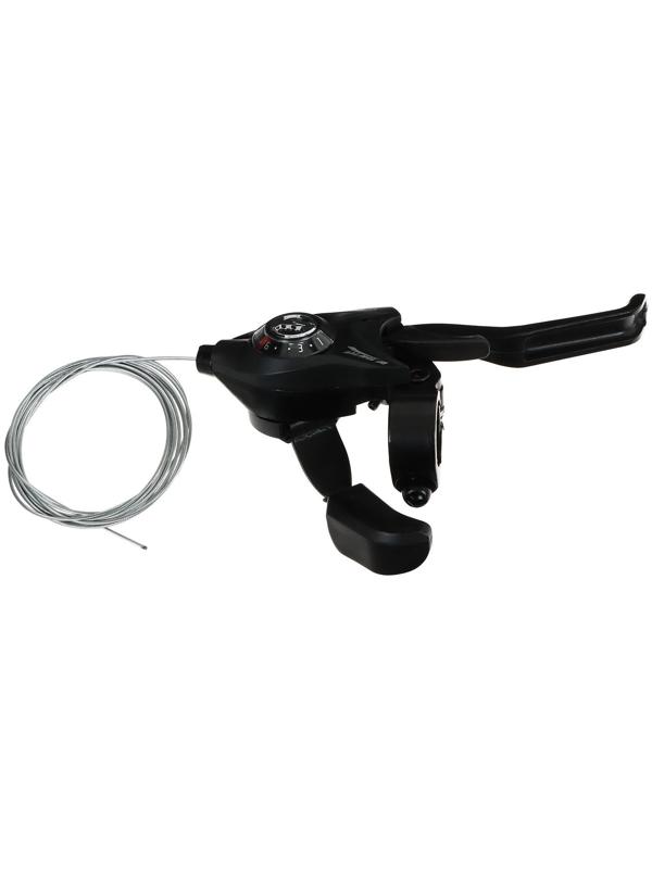 Шифтер с тормозной ручкой C.STAR TS60-8S, правый 8ск, с тросом 2050мм