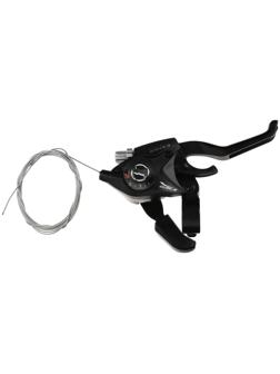 Шифтер с тормозной ручкой C.STAR TS60-7S, правый 7ск, с тросом 2050мм